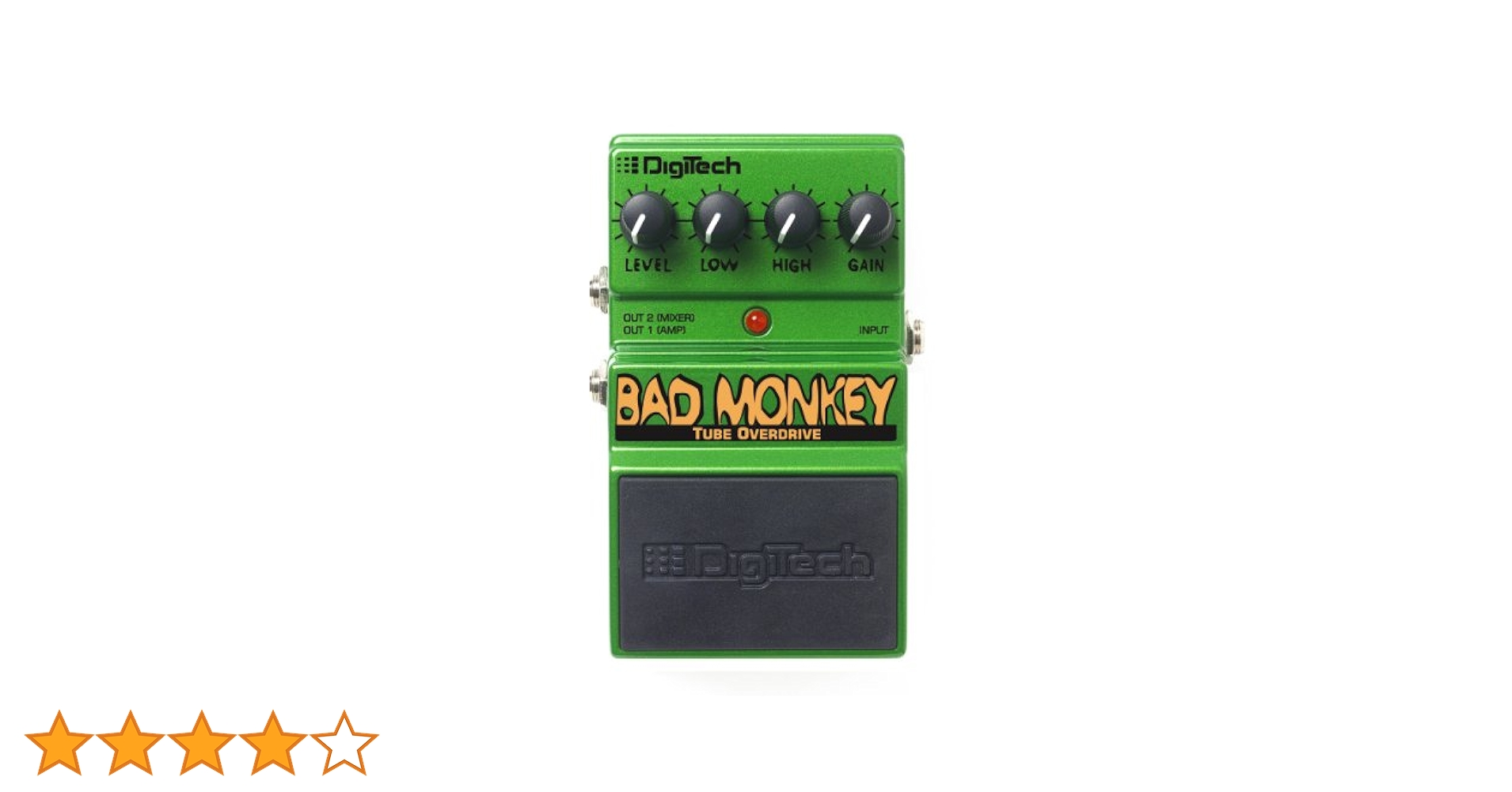 DigiTech DBM Bad Monkey Tube-Overdrive Analog-Distortion